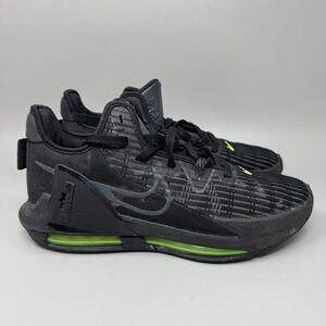Nike Lebron Witness VI 6 Volt Black CZ4052-004 Men's Size 10 Sneakers